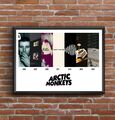 Arctic Monkeys - Diskographie - Multi Album Kunst Poster Druck tolles Weihnachtsgeschenk