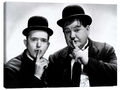 Leinwandbild Dick + Doof (Laurel + Hardy)