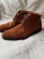 Halbschuhe, Herrenschuhe,  Gr. 42, braun, Wildleder, Elegant Business 