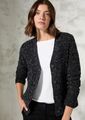 CECIL | Cardigan mit V-Ausschnitt | Farbe: Black 20001, 253890