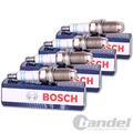 4x BOSCH Zündkerze SUPER PLUS WR8DCX+ für AUDI 80 100 VW GOLF I+II PASSAT B2