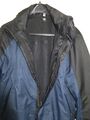 Regenjacke, Laufjacke, Outdoor,Wandern, Gr. M (48/50) blau-schwarz