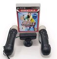 2x Sony PlayStation Move Controller Motion (PS3/PS4/PS5) + Kamera + Spiel