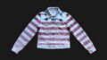 True Vintage Tommy Hilfiger Jeansjacke 2001 S Stars Stripes USA Weiß Rot