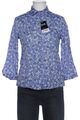 eterna Bluse Damen Oberteil Hemd Hemdbluse Gr. EU 34 Baumwolle Blau #hb50ns3