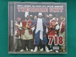 Cd audio Theodore Unit 718 official mixtape 2004