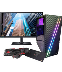 Ultra Gamer Gaming Komplett Pc intel i7 Nvidia GTX SSD 1TB Windows 11Samsung Monitor - Wlan - Windows 11 - Garantie - Asus