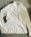 BOSS by Hugo Boss Damen Bluse Hemd weiss - hervorragend Gr. D 40/42