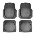 Fußmatten Gummimatten 3D Passform für Toyota Aygo Gummi Schwarz 4tlg