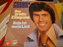 FREDDY BRECK - Der Große Zampano ; 7" Single 1975 ; D ; Pop