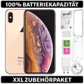 Apple iPhone XS - 64 256 512 GB - Gold Golden - 100% Batterie