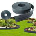 6m/12m/15m Rasenkante Mähkante Kantenstein Flexible Beetumrandung Gartenzaun DE