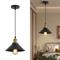 LED Deckenlampe Industrie Vintage Retro Pendelleuchte Metall Kronleuchter E27