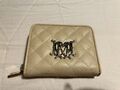 Love Moschino Geldbörse Geldbeutel Portemonnaie Beige Silber Ca. 12x9,5 Cm