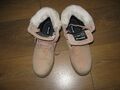 Landrover Damen Stiefel Boots Warm - Echtleder - Beige/Rose Gr. 38