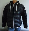 Steppjacke wasserabweisend Gr. 44 schwarz