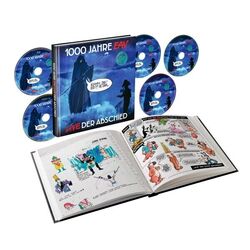 EAV - 1000 Jahre EAV Live Der Abschied Limited Buch Edition 4CD+BLU-RAY NEU&OVP