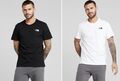 The North Face SIMPLE DOME TEE - Sport T-Shirt - weiß/ schwarz TNF Shirt