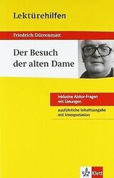 Lektürehilfen Friedrich Dürrenmatt "Der Besuch der alten... | Buch | Zustand gut*** So macht sparen Spaß! Bis zu -70% ggü. Neupreis ***