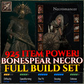 DIABLO 4 🦴 BONESPEAR NECRO  🦴 SEASON 5 🦴925 ITEM POWER 🦴FULL SET GEAR 🦴