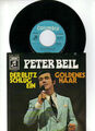 7 " Peter Beil     -    Der Blitz schlug ein / Goldenes Haar