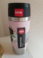 Emsa Travel Mug Waves Trinkbecher, 360ml, rosa