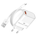 22,W Ladekabel Schnell Ladegerät für iPhone X XR 11 12 13 14 Pro Max Adapter