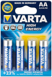 10x VARTA Longlife Power Alkaline Batterien AA Mignon LR6 4906 4er Blister