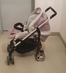 Kinderwagen 3 In 1 Babyschale Babywanne Chicco platzsparend  Komplett