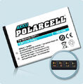 PolarCell Akku für Motorola Defy+ Plus MB526 Defy mini XT320 HF5X Batterie Accu