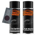 Autolack Spraydosen Set für Buick Cadillac Chevrolet WA9885 Black Rose Metallic