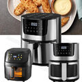 Heißluftfritteuse Heissluft Friteuse Air Fryer Digital Fritteuse ohne Öl Timer 