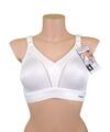 Triumph Sport-BH TriAction Workout N Weiß White 0003/03 BH ohne Bügel Baumwolle 