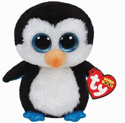 TY Beanie Boo's - Pinguin Waddles, Plüsch, ca. 9x6x15 cm
