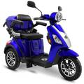 Fachhändler: Rolektro E-Trike 25 V.3 Lithium Blau, 25km/h Seniorenmobil 