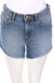 H&M &denim Denim Shorts Used Look Stretch D 36 denim blue