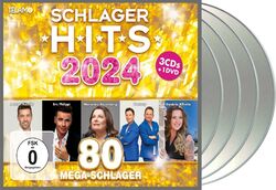 Various Artists "schlager hits 2024" 3CD + DVD NEU Album 2024