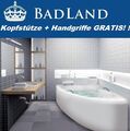 ECKBADEWANNE PREMIUM 150x100 RECHTS Schürze Kopfstütze Handgriffe GRATIS ! ! !