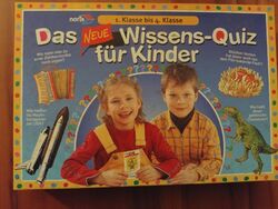 Noris Das Neue Wissens- Quiz für Kinder, 1.bis 4. Klasse,3250 Fragen & Antworten