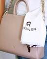 AIGNER Tasche, Beigeton, wie NEU !