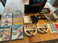 Nintendo Wii U Mario Kart 8 und Splatoon Premium + 2 Contr. + 2 Lenkr + 7 Spiele