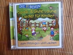 DIE 30 BESTEN SPAß & GUTE-LAUNE- CD NEU Gute-Laune-Lieder für Kinder ungehört