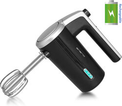 Emerio HM-126681.1 Akku-Handmixer schwarz Hand-Rührgerät kabellos 80W Handrührer