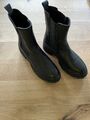 Tamaris Damen Schuhe Warmfutter - Boots Stiefeletten Gr. 40 Leder