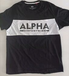 Original T-Shirt  Alpha Industries Größe S Schwarz 