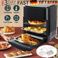 15L Air Fryer 1400w Luftfritteuse Heißluftfritteuse Heissluft Friteuse Backofen