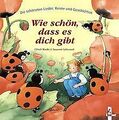 Wie schön, dass es dich gibt (Pappbilderbuch mit Decke) ... | Buch | Zustand gut