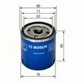 BOSCH Ölfilter z. Bsp. für PEUGEOT