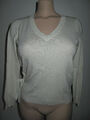 VERO MODA Strickpullover m. Flechtung ♥ Pullover ♥ Damenpulli ♥ Gr. S champagner