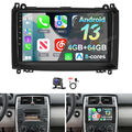 Carplay Android 13 4+64G Autoradio GPS KAM Für Mercedes Benz A/B Klasse W169 245